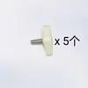 Accesorios del modelo base bandeja tornillo inferior 6mm tornillo pequeño reemplazo tornillo mariposa apretar