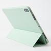 Adequado para o Novo iPad Air 4 2023 10.9 Capa de silicone macia TPU anti-queda Capa de couro tri-fold protetora para iPad 8