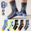 [Nuevo Producto] Calcetines para Niños Niños Otoño e Invierno Deportes Calcetines de Caña Media Estilo Coreano Primavera y Otoño Estudiantes Más Fáciles de Combinar Calcetines de Moda Transfronterizo