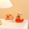 Caja Misteriosa de Cerdito Mascota Linda y de Moda Decoración de Escritorio de Resina Adorno, Perfecta como Regalo Navideño para Niños