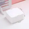 Caja de Almacenamiento Mini de Escritorio Tipo Presión, Personalizada con Tapa, Estilo Pop-Up, para Bastoncillos de Algodón, Discos de Algodón y Artículos Plásticos Varios