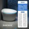 Iluminación ambiental envolvente inodoro inteligente con forma de huevo totalmente automático integrado sin restricciones de presión de agua para uso doméstico