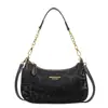 Bolsa de Axila Color Sólida Estilo Coreano Moda Nova Personalidade Ins Tendência Bolsa Transversal Casual Retro Estilo para Ir ao Trabalho Encontro Bolsa de Axila