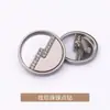 Fivela de Diamante Oca Meio Cortada Metal Lã Casaco Jaqueta Terno Fivela Formal Botão Botão Jinda