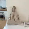 Bolso de Hombro de Gran Capacidad Estilo Coreano Estilo Perezoso para Mujer 2026 Nuevo Modelo Bolso de Mano Sencillo Casual Ligero Bolso Tote Transfronterizo