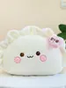 Bolsa de Pelúcia de Dumpling Macia e FofaNova Mochila de Dumpling, Bolsa de Ombro, Bolsa de Mão, Travesseiro, Fofa e Curativa, Estilo Ins