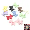 Botones Plásticos de Caballito Lindo y Colorido con Dos Agujeros, Botones de Dibujos Animados para Ropa de Niños, Accesorios de Manualidades, Colores Dulces