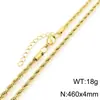Conjunto versátil de cadenas en capas para el día a día: Cadena Retorcida, Cadena Serpiente Redonda, Cadena Cesta de Flores, Cadena Soldada, Collar Unisex de Acero de Titanio