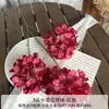 Flores Artificiais Vermelhas para Celebrações de Casamento, Flores Artificiais para Salões de Casamento, Decoração de Casa, Buquês Artificiais de Rosa, Enfeites de Flores de Seda