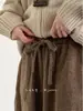 Pantalones Casuales de Pana para Hombre Color Café para Otoño e Invierno con un Diseño Elegante, Pantalones de Pierna Ancha Relajados y Sueltos