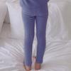 Leggings de Color Caramelo para Niñas Primavera 2026 Pantalones Largos Básicos Versátiles de Corte Ajustado para Niñas, Pantalones de Capa Interior de Alta Calidad