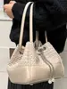 Bolsos Casuales para Mujer 2025 Invierno Nueva Moda Bolso de Hombro de Moda Bolso de Mano de Gran Capacidad Bolso Cubo para Viajes