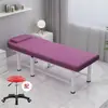 Cama de Beleza para Salões de Beleza, Cama Especializada para Massagem e Terapia para Uso Doméstico, Cama Dobrável para Tatuagem e Terapia de Fogo com Orifício, Cama de Moxabustão, Cama para Extensão de Cílios
