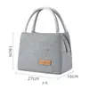 Nova Bolsa Térmica de Tecido Oxford, Bolsa de Gelo para Uso Externo, Bolsa Térmica Portátil Espessa, Bolsa para Refeição, Bolsa para Refeição de Levar, Bolsa Bento