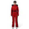 Traje de Esqui Novo de Alta Qualidade Feminino Traje de Esqui Double-Board Traje de Esqui Peça Única Traje de Esqui Profissional Slim Exportação de Comércio Exterior