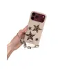 Funda de Pan con Estampado de Leopardo Estrellado Aplicable a Funda de Teléfono Apple 17 iPhone 18promax Correa 16 Nuevo Estilo Femenino 15