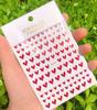 Adesivos Adesivos para Nail Art Branco Preto Estampagem a Quente Prata Lua Mini Estrela de Quatro Pontas Decalques para Decoração de Unhas