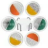Fábrica de atacado transfronteiriço explosões mármore redondo cerâmica porta-copos ornamentos cortiça absorvente antiderrapante jogo americano pode ser formulado