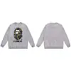 Suministro Mayorista Transfronterizo de Marca de Moda de Comercio Exterior Sudadera Pesada de Algodón con Cuello Redondo Chaqueta Larga de Tiburón 13
