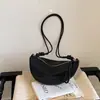 Bolso Triángulo de Piel Suave, Moderno y Sofisticado para Mujer, Nuevo 2026 Versátil Bolso Croissant de Hombro y Cruzado Bolso Dumpling