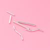 Accesorios de tubo S liso s925, adornos puros hechos a mano, bricolaje, tubo recto trenzado, tubo de plata, pulsera de cuerda roja, accesorios de joyería con cuentas