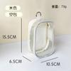 Bubble Mart Bolso de Paseo para Bebé Estilo Japonés Almacenamiento de Muñecas Transparente 16cm A Prueba de Polvo Tejido Ligero Bolsa Colgante para Jardín Bolsa de Almacenamiento para Dolor
