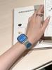 Pulseira de Relógio Magnética Metálica Milanese Redonda de Duas Cores Adequada para Apple Watch iWatch 12ª Geração 11/10
