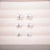 Amazon Pinzas Magnéticas para Orejas de Perla Estilo Nuevo Sin Perforaciones Usables Aretes Pequeños Imán Joyería para Orejas Perla Transfronteriza Mujeres