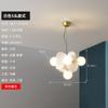 Lámpara de araña nórdica para dormitorio infantil, luces creativas personalizadas para sala de estar, luces de habitación de celebridades de Internet Macalong