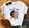 Serie Europea y Americana 2023 Nueva Moda Niñas Africanas Estampado Sencillo Camiseta de Cuello Redondo para Hombres y Mujeres Europeos y Americanos