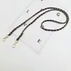 Bolso cruzado de un solo hombro versátil con cadena, bolso de moda para mujer, correa de cadena de cuero, correa de cordón para teléfono, correa de repuesto para bolso, accesorios de hardware