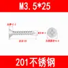 Tornillos Autorroscantes Avellanados 201/304, Tornillos Autorroscantes de Cabeza Plana Phillips, Tornillos para Madera Ka de Punta Cónica M3M3.5M4M5M6