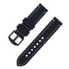 Correa de reloj de piel de vaca de fábrica capa superior correa de cuero Crazy Horse gt2 tarjeta de mar gorda a correa de reloj de cuero