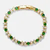 Bestseller transfronterizo: Pulsera minimalista versátil de lujo nuevo con circonita incrustada de cobre, venta al por mayor de fábrica