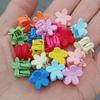 Pinza para el cabello con forma de corazón para niños, Lindo pasador de estrella de cinco puntas para niñas, Accesorio de margarita Flor para el cabello Mini Pinza Pequeña