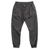 Pantalones de pierna casuales delgados de verano para hombre de secado rápido, pantalones deportivos de estilo coreano modernos sueltos de secado rápido con cordones