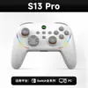 Controle Gamer S13 Dual Hall para Switch e Todas as Séries de PC, Suporta Detecção de Movimento de Nove Eixos, Botão C, Áudio Sem Fio de 3,5mm