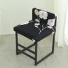 Funda Elástica para Silla de Barra para Uso en Hotel, Restaurante y Hogar, a Prueba de Polvo, Engrosada, Funda para Silla de Respaldo Extra Bajo para Uso en el Hogar