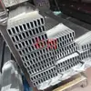 Accesorios para caja de aire caliente placa de 9 MM engrosada doble borde gabinete de aluminio caja de cable de audio de aluminio mezclador universal de aluminio
