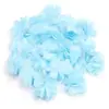 Faixa de cabelo com flor de renda tridimensional de ameixa de seis pétalas em chifon, adereço de cabeça, gargantilha, acessórios, material para roupas, sapatos, chapéus, bolsas DIY