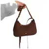 Bolso de Mano Retro de Diseño Exclusivo para Dumplings para Mujer, Nuevo Estilo Otoño 2026, Bolso de Hombro Cruzado Simple de Moda con Pliegues