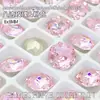 Joyería para Uñas Millennial de 8 mm con Forma Octagonal Corte Rosa Diamante Explosivo de Alta Calidad con Base Puntiaguda Diamante para Uñas con Forma Especial Accesorios para Uñas Desgastables
