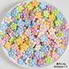 Flores Artificiales Mixtas Resina Accesorios Pequeños Hechos a Mano DIY Pegamento de Crema Pegatinas para Refrigerador Accesorios para Zuecos Accesorios de Parche