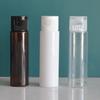 30ml Flat Shoulder Transparent Flip Cap Bottle Butterfly Cap Bottle Loção Bottle PET Plastic Bottle Cosmetic Plastic Sub-pack