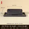 Macetas rectangulares de alta gama, Suculentas, Cálamo, Pino Luohan, Macetas para bonsái de higuera, Macetas de resina engrosada imitación arena púrpura