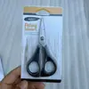 Tesoura de Pesca Multifuncional Pe Aço Inoxidável Cortador de Linha de Pesca Tesoura Pequena para Iscas Tesoura Serrilhada Pesca ao Ar Livre