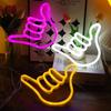 Luzes de modelagem de dedo de neon LED novas transfronteiriças luzes decorativas criativas internas fabricantes fornecem diretamente luzes de neon da moda na internet