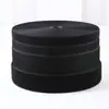 Acessórios Têxteis de Velcro de Poliéster em Forma de Gancho Fivela de Nylon em Forma de Espinho Fixadores de Velcro Fortes Preto e Branco Disponíveis em Estoque