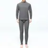 Camada base de veludo alemão dupla face, aquecimento próprio espesso, temperatura constante, roupas de outono, conjunto de calças de outono, inverno, veludo alemão, roupa íntima quente, conjunto masculino