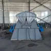 Tolva de Descarga Automática Tipo Varilla de Empuje Hidráulica Personalizada Silo de Almacenamiento Temporal de Lodos Sólidos Granulares